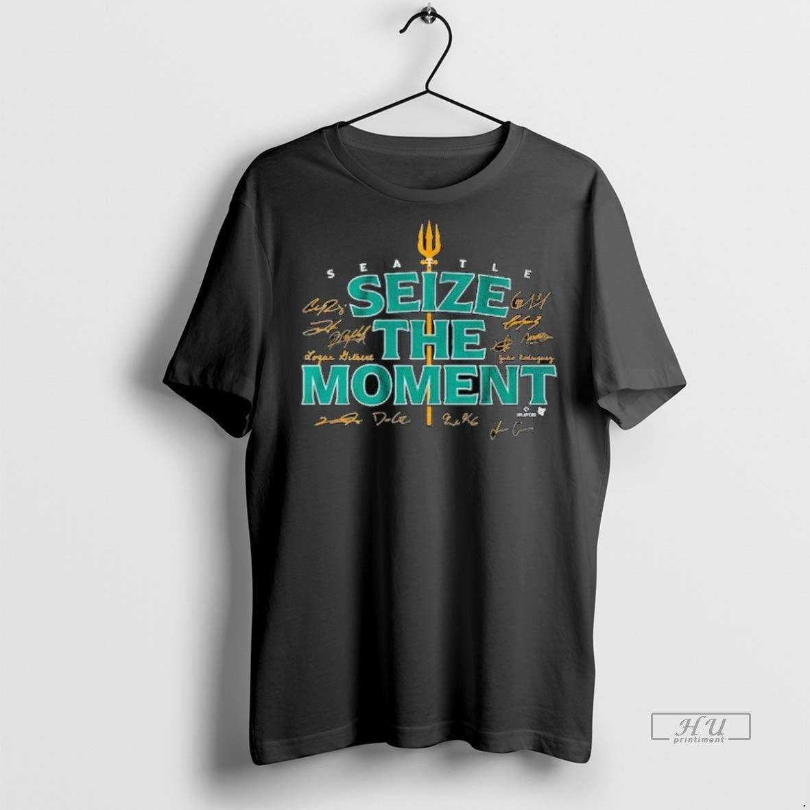 Viral Seattle Baseball Seize The Moment Sweater - Adult & Kids T-Shirts, Sweatshirts & Hoodies apparel design preview 1