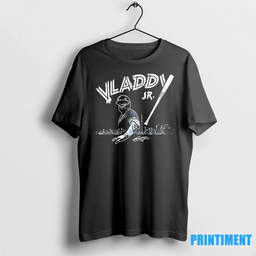 Vladdy Bat Flip Toronto Blue Jays Sweater - Adult & Kids T-Shirts, Sweatshirts & Hoodies apparel design preview 1