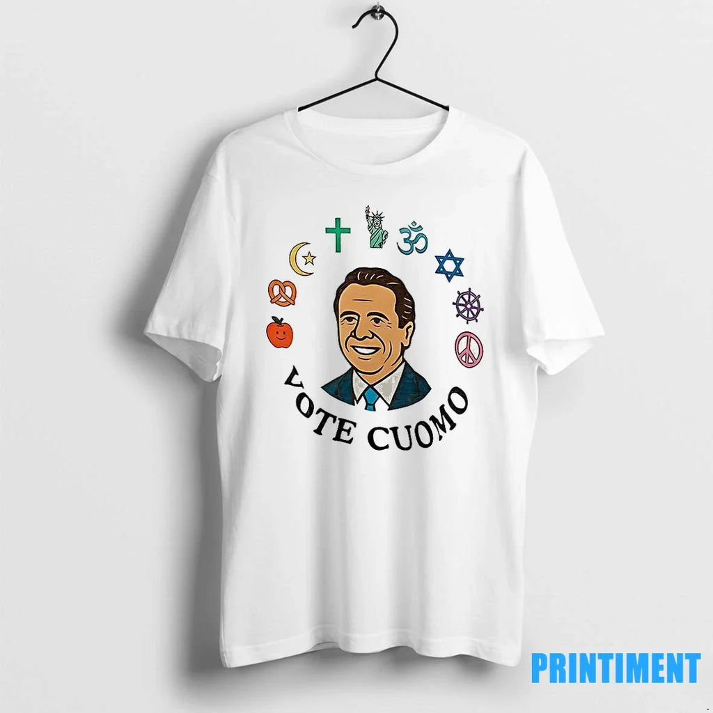 Vote Cuomo Cartoon Sweater - Adult & Kids T-Shirts, Sweatshirts & Hoodies apparel design preview 1