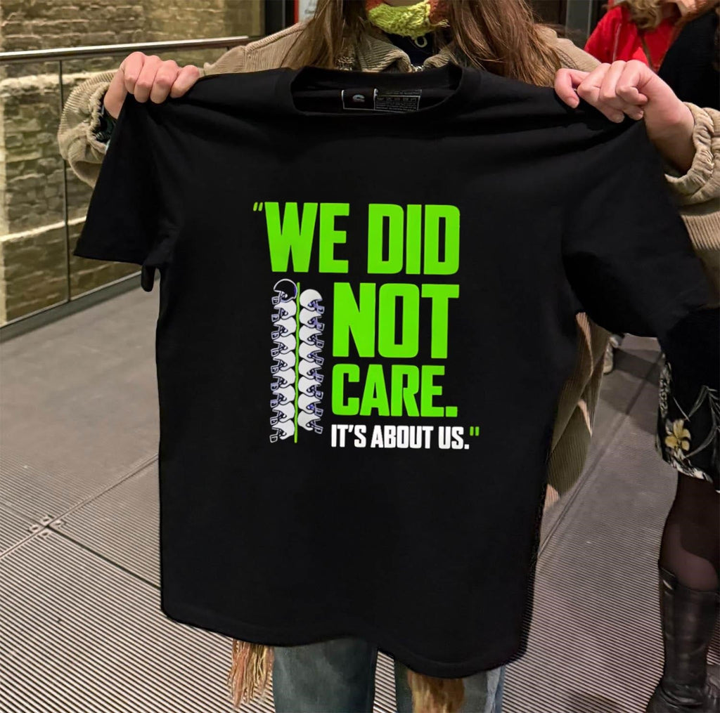 We Did Not Care It's About Us. Seattle Football - Adult & Kids T-Shirts, Sweatshirts & Hoodies apparel design preview 2