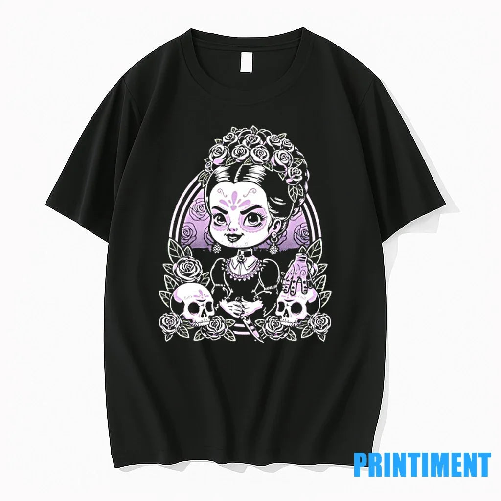 Wednesday Addams Gothic Muerte Girl Sweater - Adult & Kids T-Shirts, Sweatshirts & Hoodies apparel design preview 1