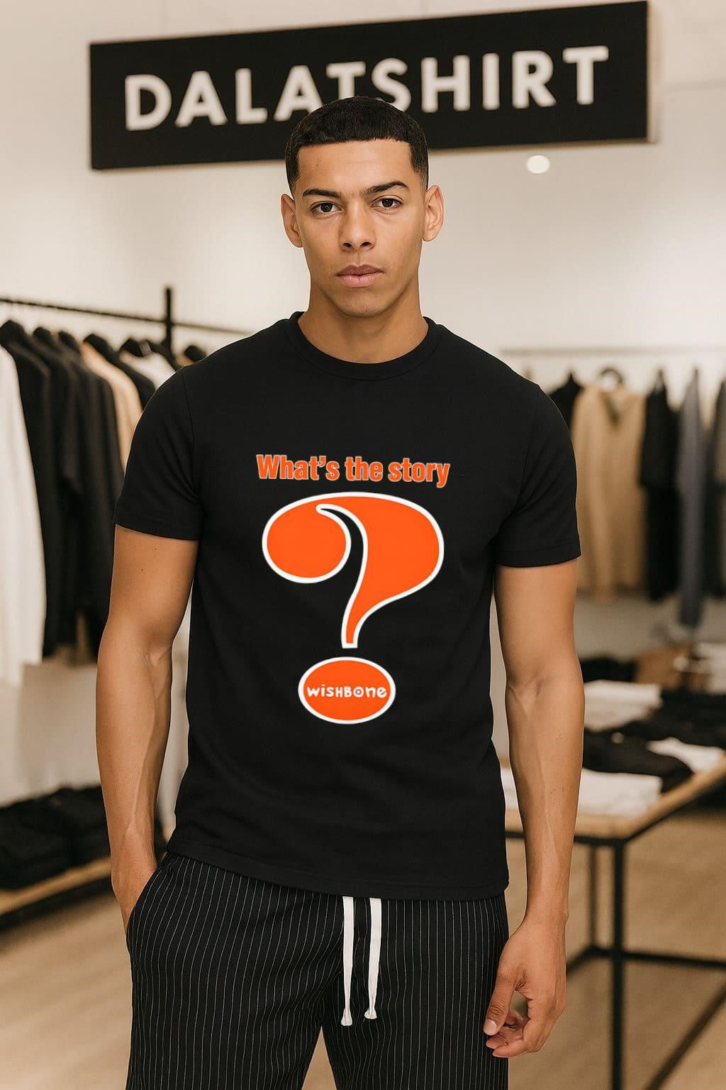What's The Story Wishbone - Adult & Kids T-Shirts, Sweatshirts & Hoodies apparel design preview 1