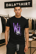Whitesnake JoJo Bizarre Adventure Purple Anime Stand - Adult & Kids T-Shirts, Sweatshirts & Hoodies apparel design preview 1