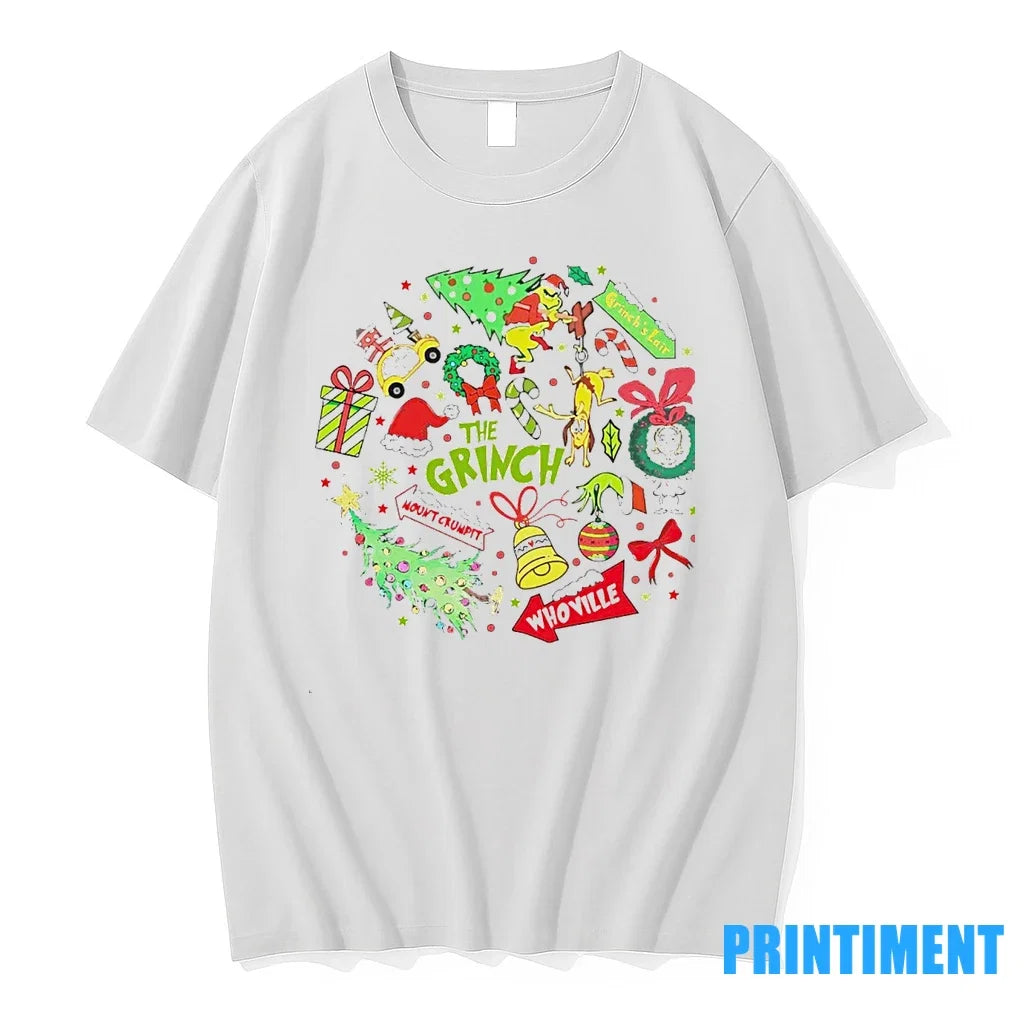 Whoville Grinch Christmas Sweater - Adult & Kids T-Shirts, Sweatshirts & Hoodies apparel design preview 1