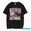 Wisconsin Badgers Vs Iowa Hawkeyes 2025 Homecoming - Adult & Kids T-Shirts, Sweatshirts & Hoodies apparel design preview 1