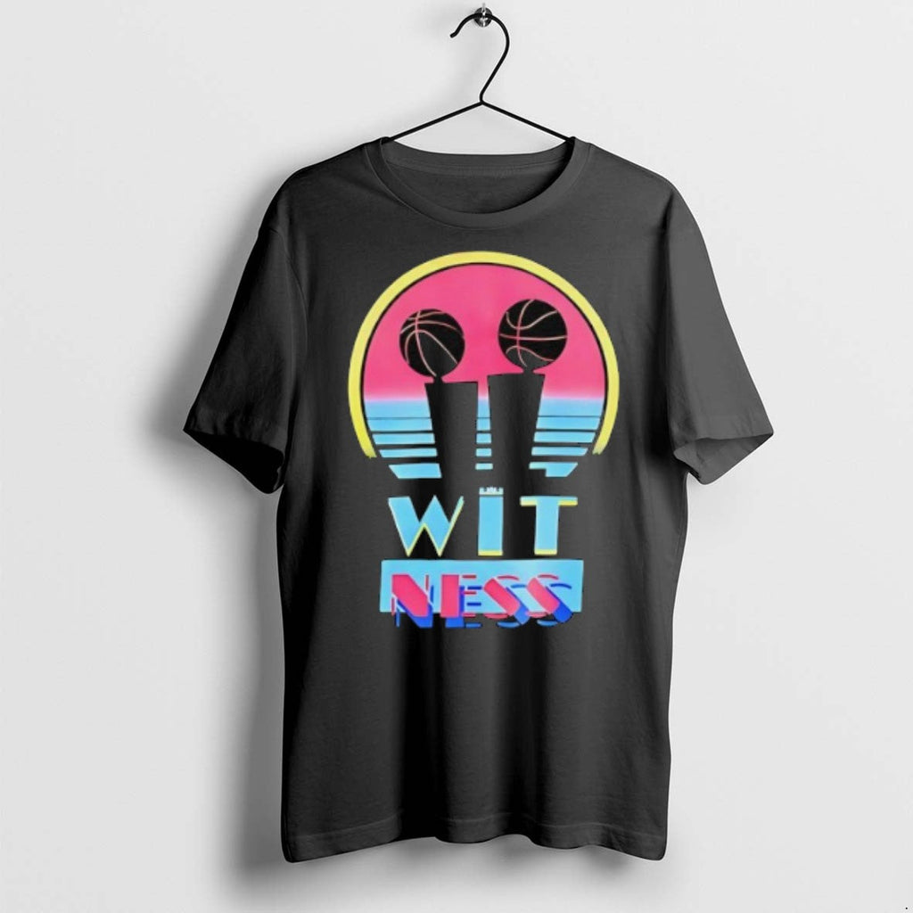 Wit Ness Basketball Cup Vintage - Adult & Kids T-Shirts, Sweatshirts & Hoodies apparel design preview 1