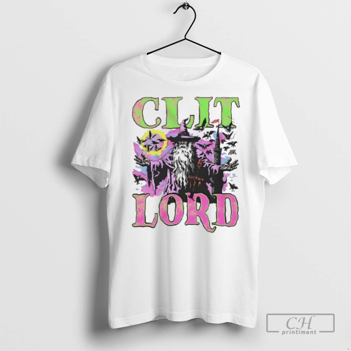 Wizard Clit Lord Halloween - Adult & Kids T-Shirts, Sweatshirts & Hoodies apparel design preview 1