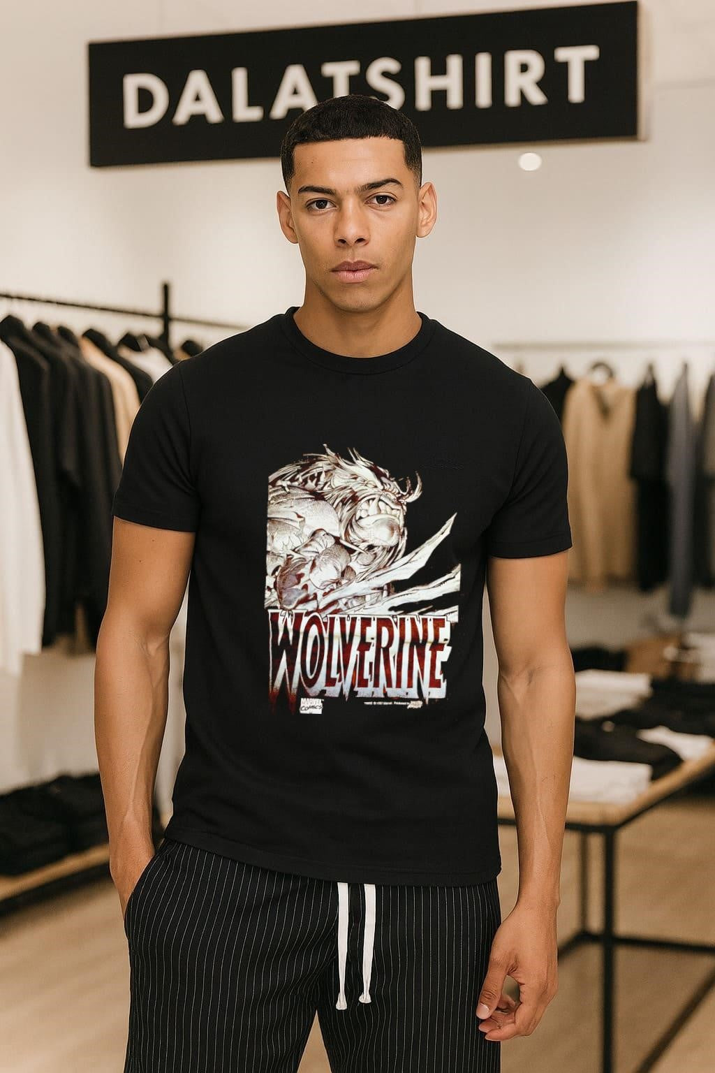 Wolverine Comic Monter vinatge - Adult & Kids T-Shirts, Sweatshirts & Hoodies apparel design preview 1