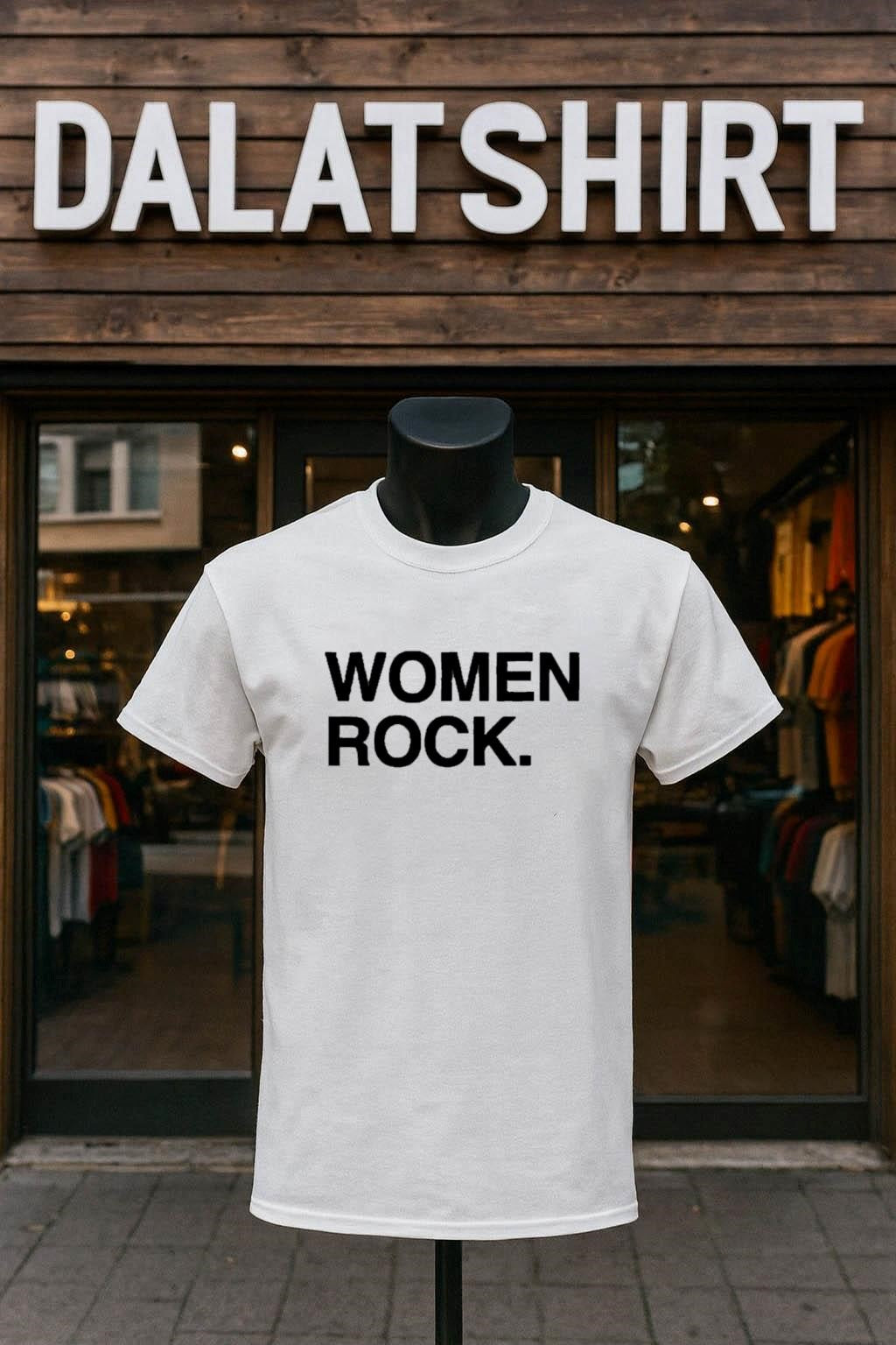 Women Rock - Adult & Kids T-Shirts, Sweatshirts & Hoodies apparel design preview 1