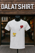 Woodstock Peanuts Character with Red Heart Balloon - Adult & Kids T-Shirts, Sweatshirts & Hoodies apparel design preview 1