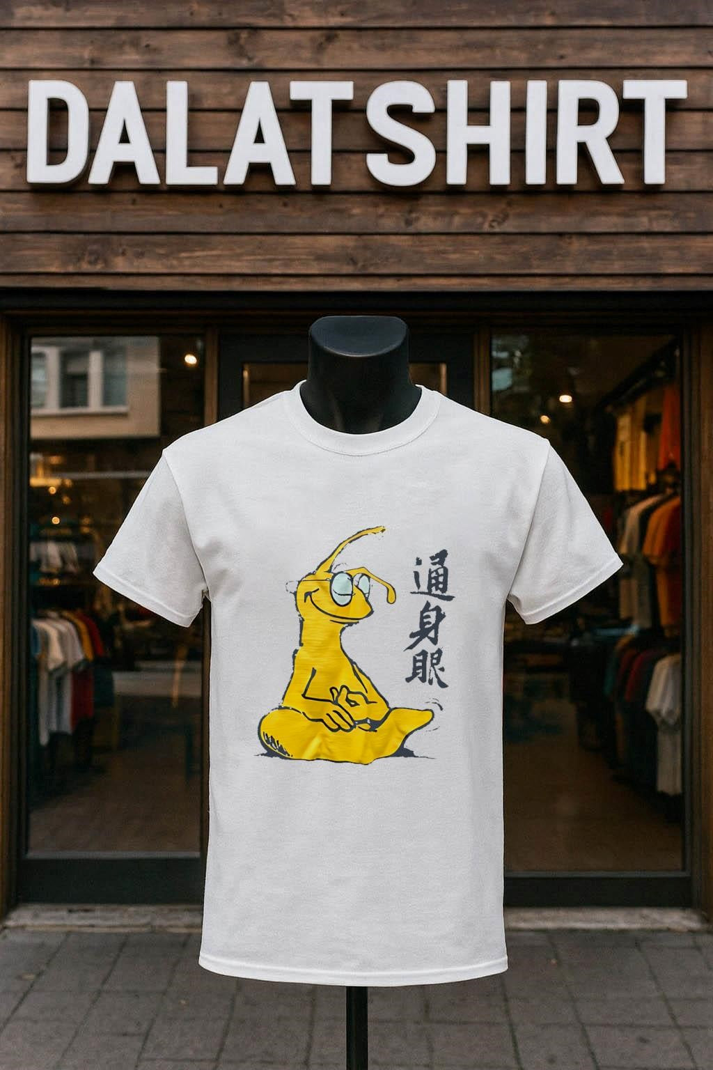 Yellow Ant Meditating - Adult & Kids T-Shirts, Sweatshirts & Hoodies apparel design preview 1
