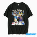 Yes Im Old But I Saw Buffalo Legends Kelly And Hasek - Adult & Kids T-Shirts, Sweatshirts & Hoodies apparel design preview 1