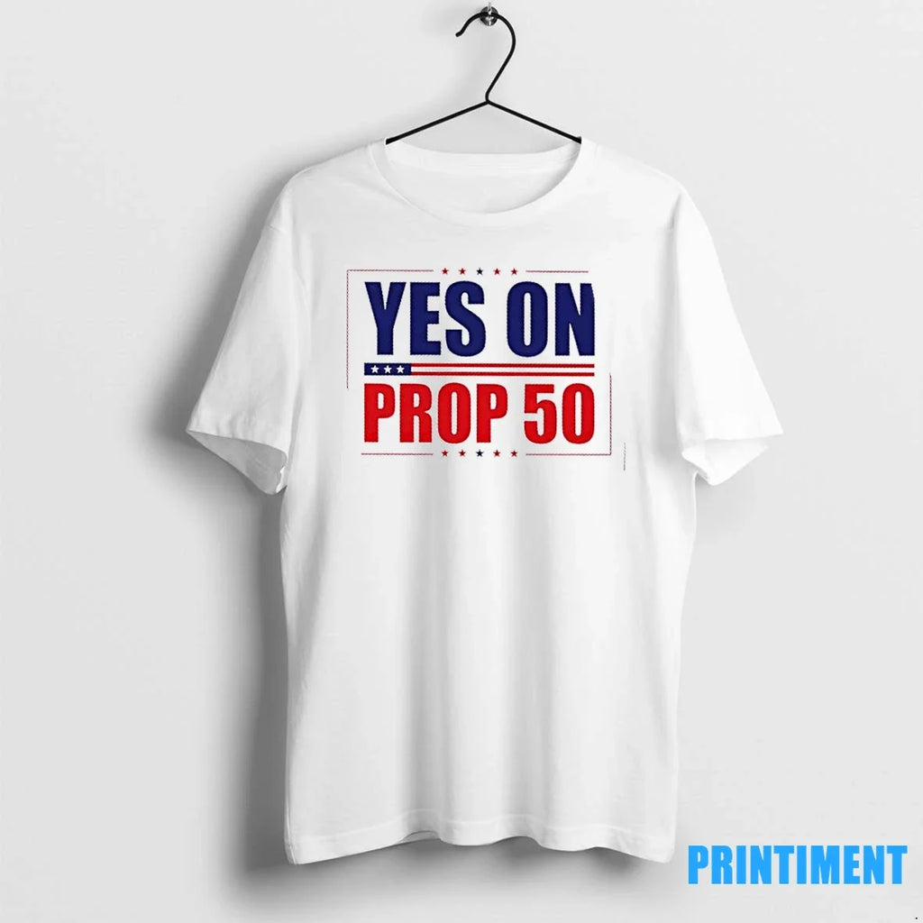 Yes On Prop 50 Stars Sweater - Adult & Kids T-Shirts, Sweatshirts & Hoodies apparel design preview 1