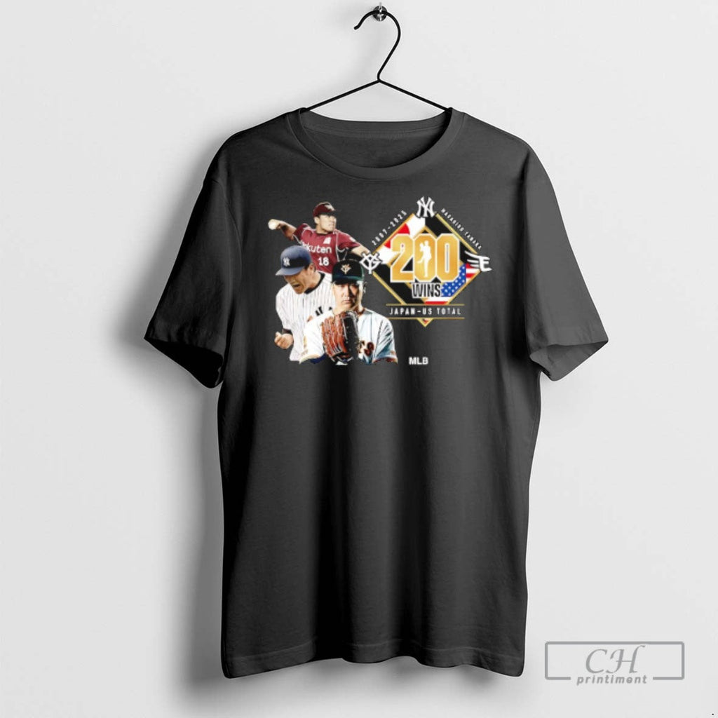 Yomiuri Masahiro 200 Wins 2007 2025 Japan Us Total - Adult & Kids T-Shirts, Sweatshirts & Hoodies apparel design preview 1