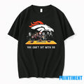 You Cant Sit With Us Broncos Football Horror Movies - Adult & Kids T-Shirts, Sweatshirts & Hoodies apparel design preview 1