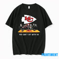 You Cant Sit With Us Chiefs Football Horror Movies - Adult & Kids T-Shirts, Sweatshirts & Hoodies apparel design preview 1