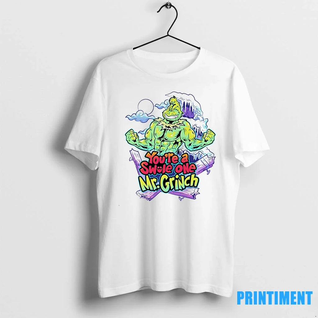 Youre A Swole One Mr Grinch Sweater - Adult & Kids T-Shirts, Sweatshirts & Hoodies apparel design preview 1