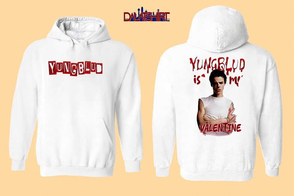 Yungblud is my Valentine's Day - Adult & Kids T-Shirts, Sweatshirts & Hoodies apparel design preview 2
