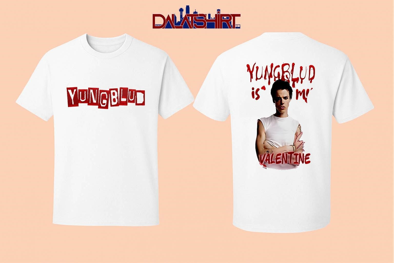 Yungblud is my Valentine's Day - Adult & Kids T-Shirts, Sweatshirts & Hoodies apparel design preview 1