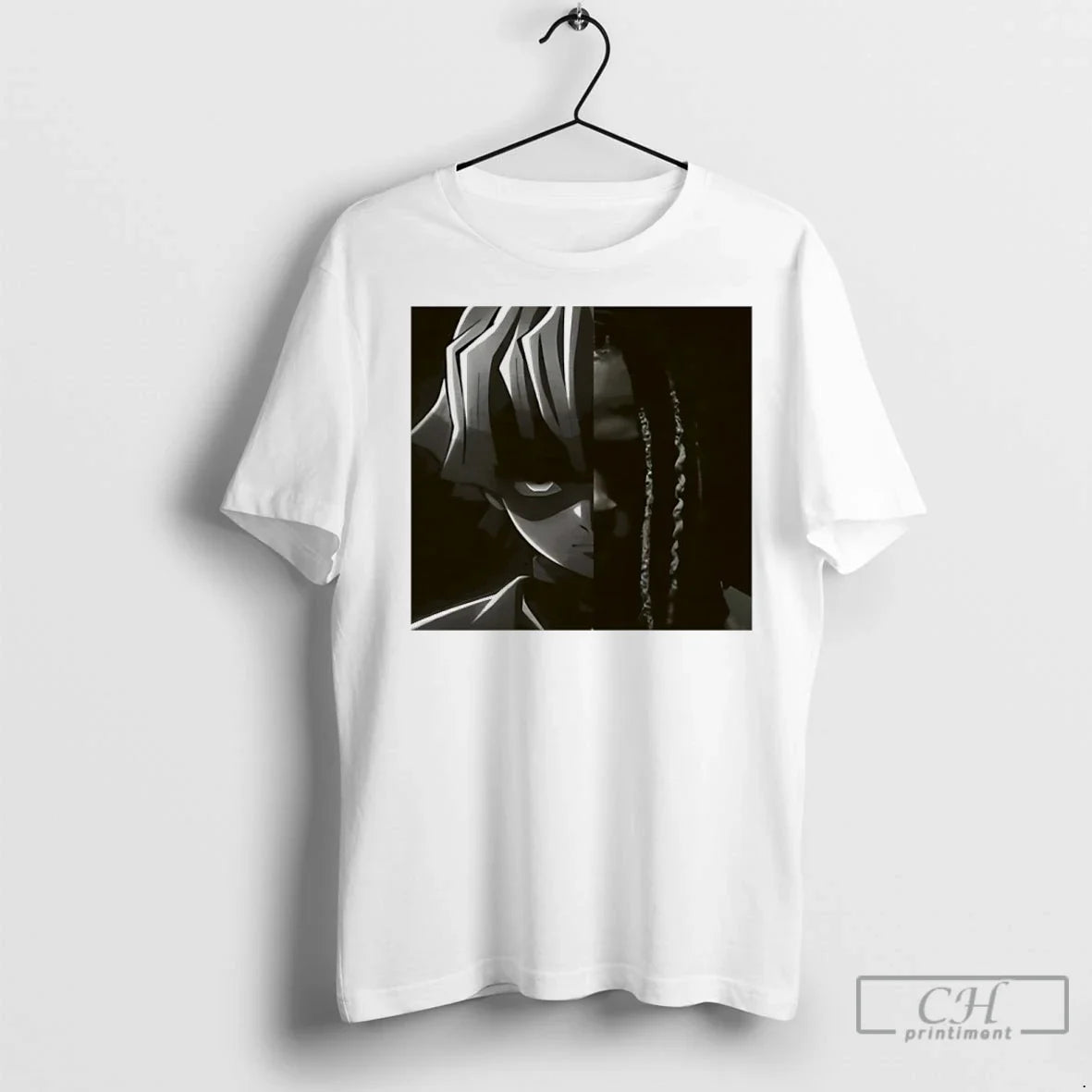 Zenitsu X Von Face Photo - Adult & Kids T-Shirts, Sweatshirts & Hoodies apparel design preview 1