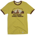 Smokey Among Friends Unisex Short Sleeve Ringer - Adult & Kids T-Shirts, Sweatshirts & Hoodies apparel design preview 1
