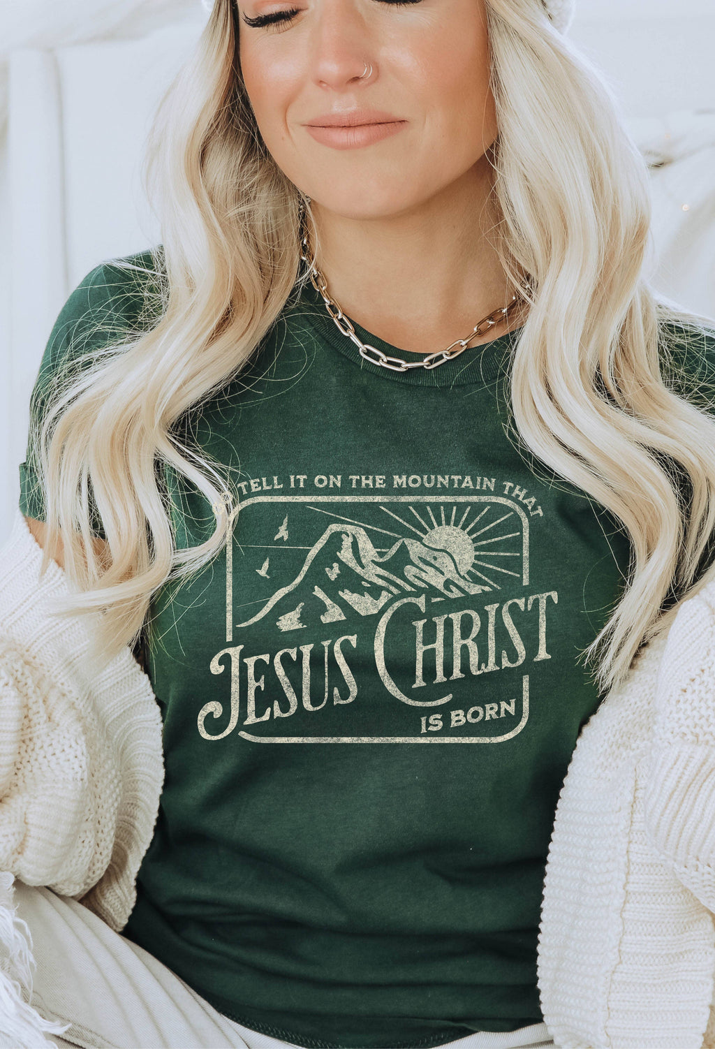Go Tell It On the Mountain - Adult & Kids T-Shirts, Sweatshirts & Hoodies apparel design preview 1
