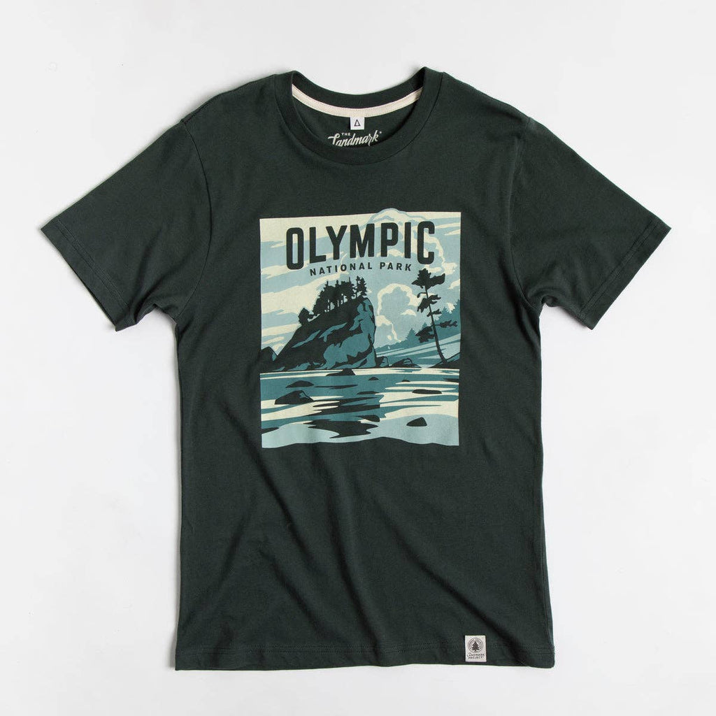 Olympic National Park Unisex Short Sleeve - Adult & Kids T-Shirts, Sweatshirts & Hoodies apparel design preview 1