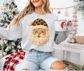Yarn Cheetah Santa - Adult & Kids T-Shirts, Sweatshirts & Hoodies apparel design preview 1