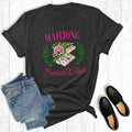 Retro Mahjong Social Club Graphic - Adult & Kids T-Shirts, Sweatshirts & Hoodies apparel design preview 1