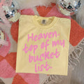 Heaven Top of My Bucket List - Adult & Kids T-Shirts, Sweatshirts & Hoodies apparel design preview 1