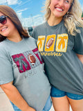Game Day Trio Football Custom GAME91 Dtf Graphic - Adult & Kids T-Shirts, Sweatshirts & Hoodies apparel design preview 1