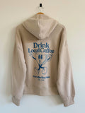 Drink Local Coffee Retro Man - Adult & Kids T-Shirts, Sweatshirts & Hoodies apparel design preview 1