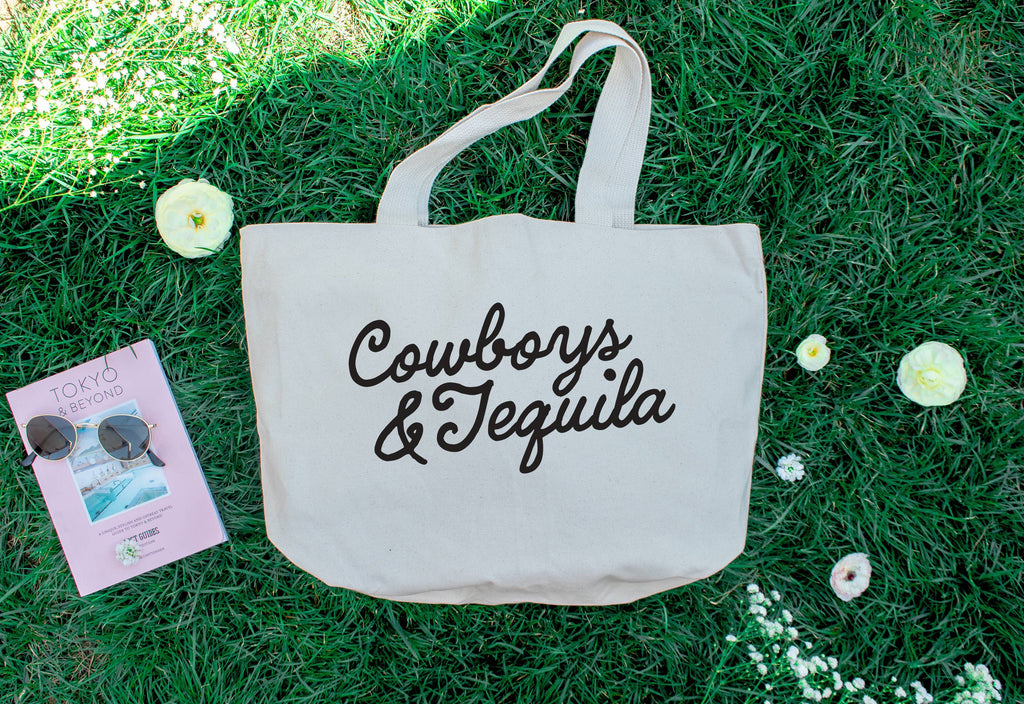 Western Tote Bag, Cowboys, Tequila, Gift Shop - Adult & Kids T-Shirts, Sweatshirts & Hoodies apparel design preview 1