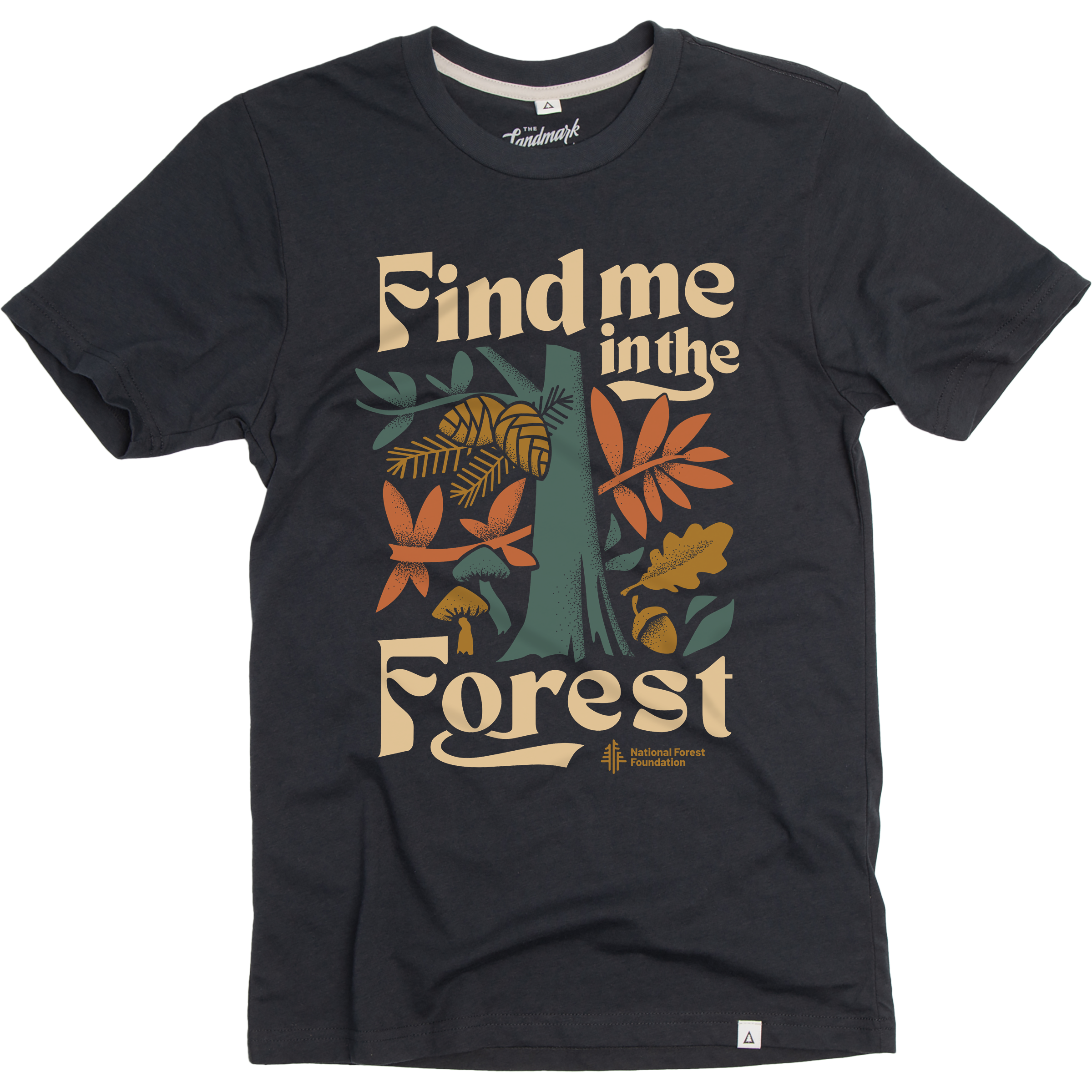 Find Me in the Forest Unisex Short Sleeve - Adult & Kids T-Shirts, Sweatshirts & Hoodies apparel design preview 1