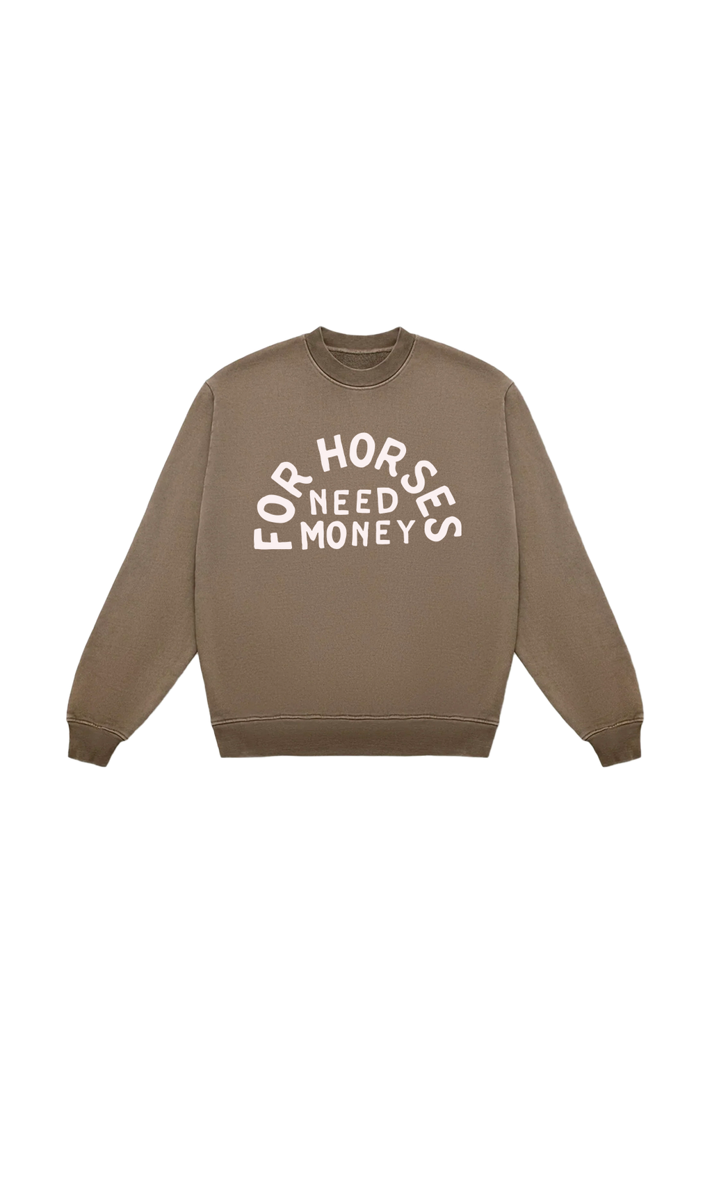 For Horses Crewneck - Adult & Kids T-Shirts, Sweatshirts & Hoodies apparel design preview 1