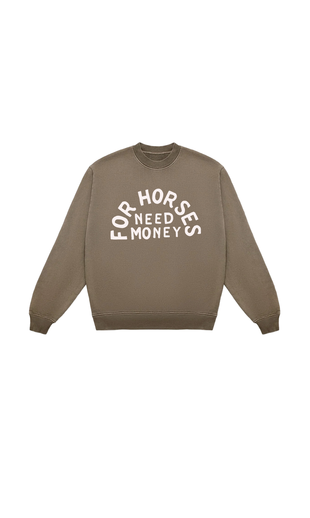 For Horses Crewneck - Adult & Kids T-Shirts, Sweatshirts & Hoodies apparel design preview 1