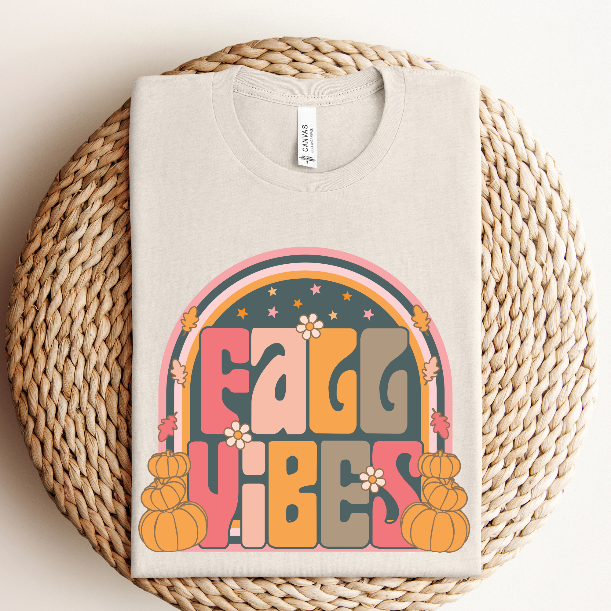 Fall Vibes Graphic or Crewneck - Adult & Kids T-Shirts, Sweatshirts & Hoodies apparel design preview 1