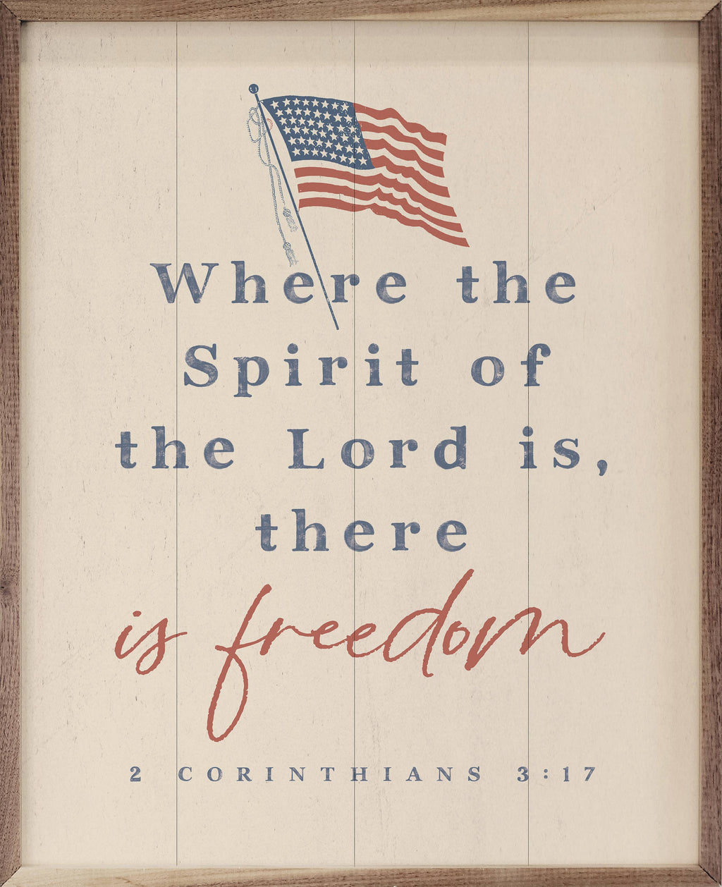 There Is Freedom 2 Corinthians 3:17 White - Adult & Kids T-Shirts, Sweatshirts & Hoodies apparel design preview 1