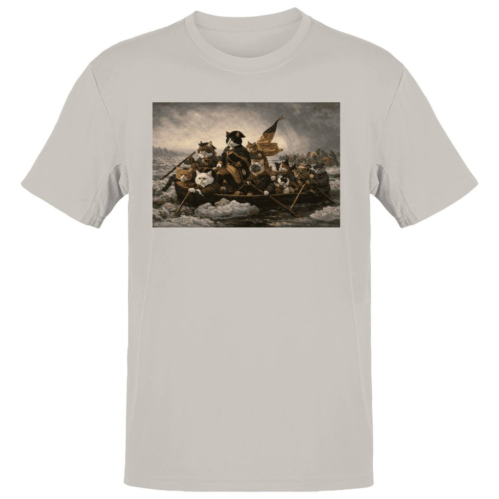 Revolutionary Cats Men's Ice Grey - Adult & Kids T-Shirts, Sweatshirts & Hoodies apparel design preview 1