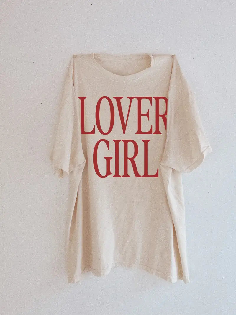 Lover Girl Valentine Ivory - Adult & Kids T-Shirts, Sweatshirts & Hoodies apparel design preview 1