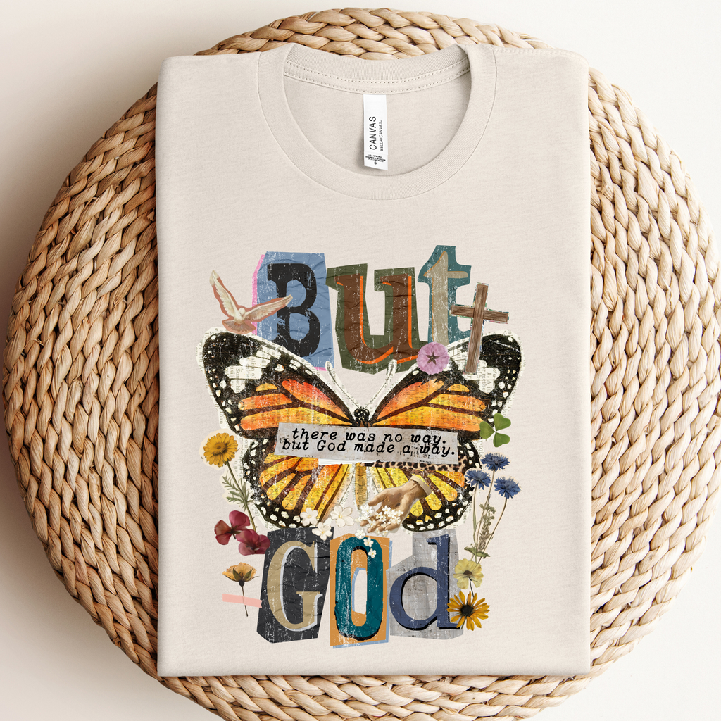 Boho Religious Butterfly Graphic - Adult & Kids T-Shirts, Sweatshirts & Hoodies apparel design preview 1