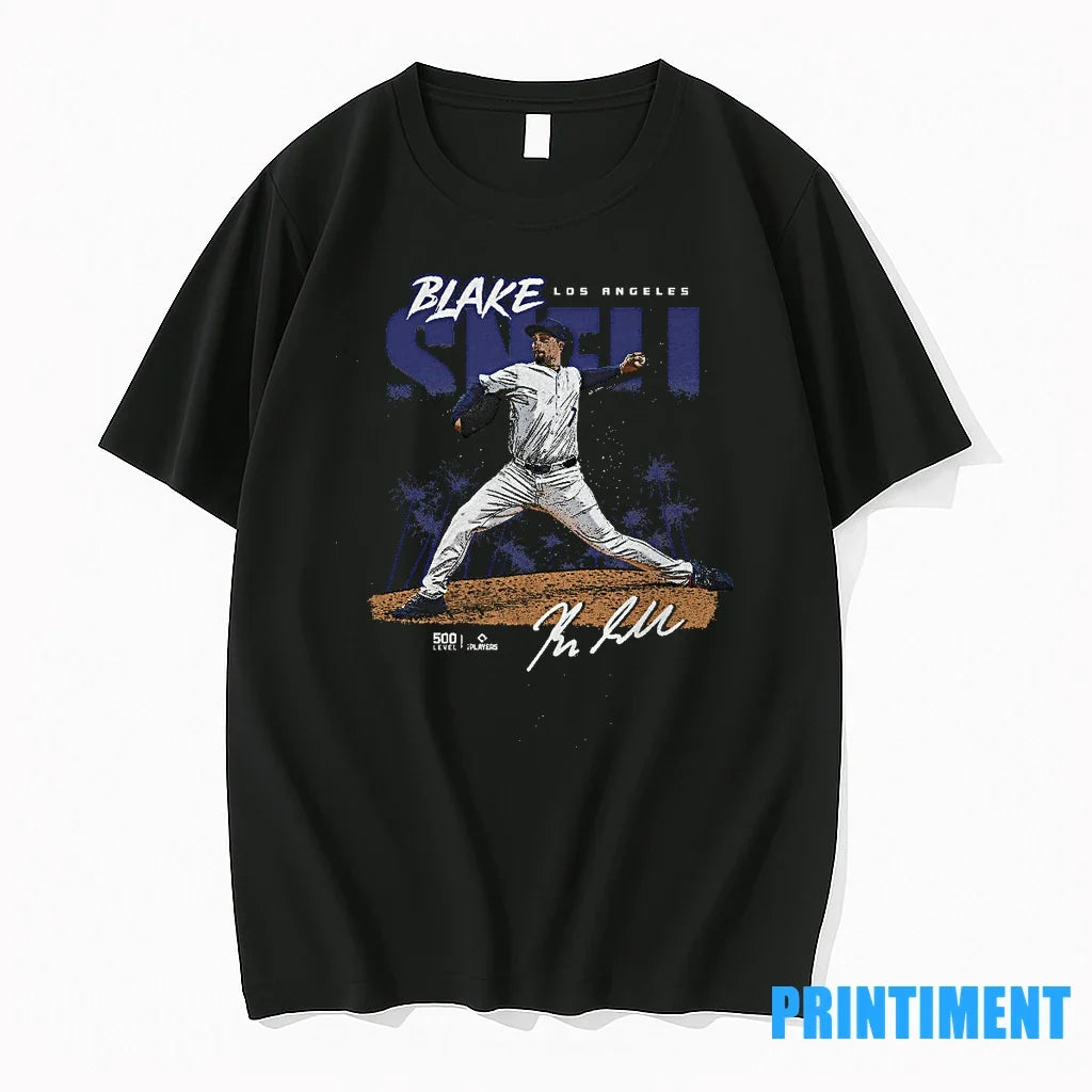 Blake Snell Los Angeles Baseball 04 Sweater - Adult & Kids T-Shirts, Sweatshirts & Hoodies apparel design preview 1