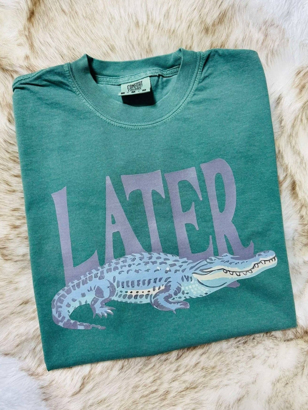 Later Alligator Dtf Graphic - Adult & Kids T-Shirts, Sweatshirts & Hoodies apparel design preview 1