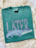 Later Alligator Dtf Graphic - Adult & Kids T-Shirts, Sweatshirts & Hoodies apparel design preview 1