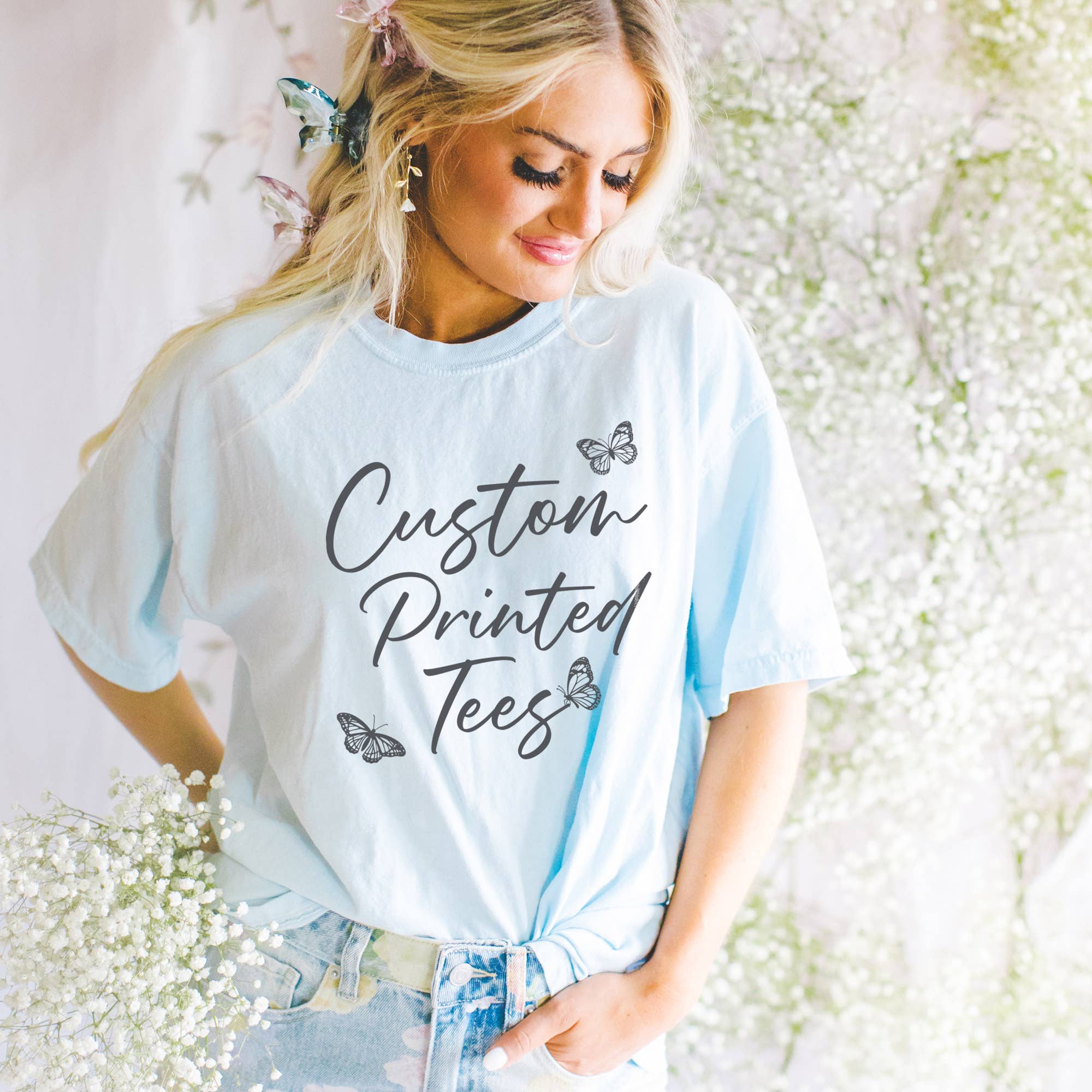 Custom Comfort Colors Spring - Adult & Kids T-Shirts, Sweatshirts & Hoodies apparel design preview 1
