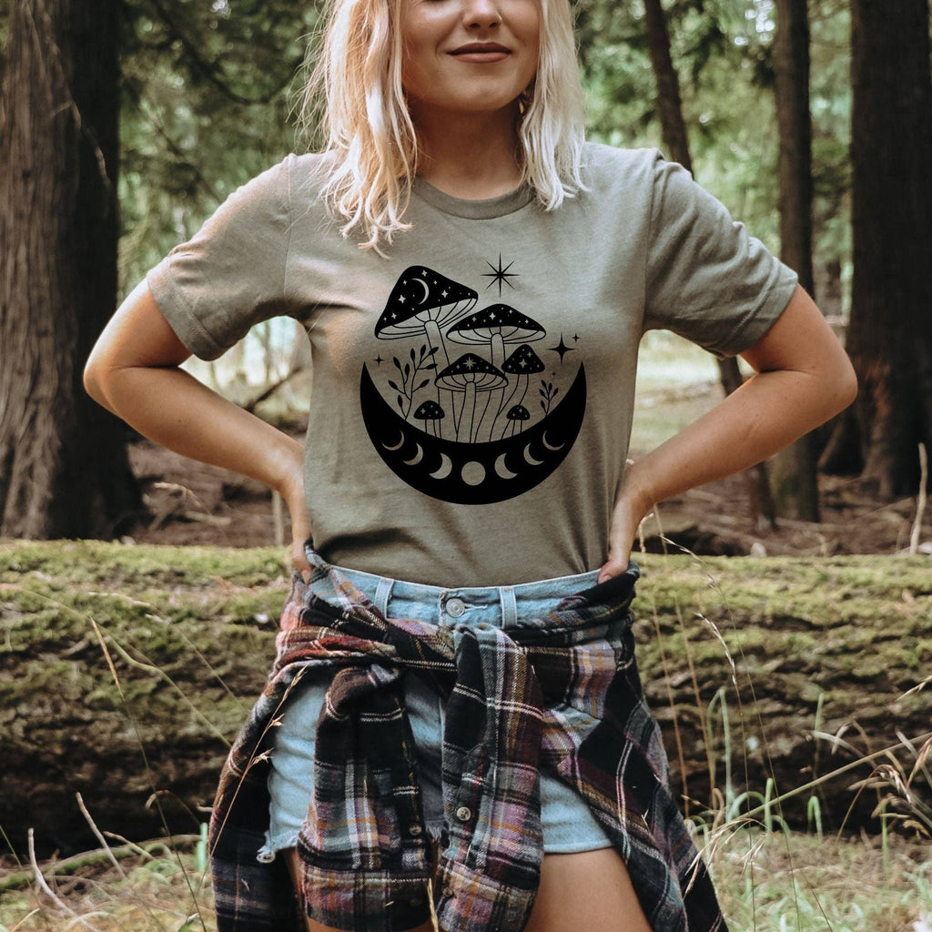 Mystic Mushroom Graphic 176 - Adult & Kids T-Shirts, Sweatshirts & Hoodies apparel design preview 1