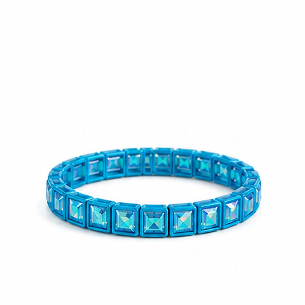 BR-RS-1002 Turq Rhinestone Bracelet - Adult & Kids T-Shirts, Sweatshirts & Hoodies apparel design preview 1