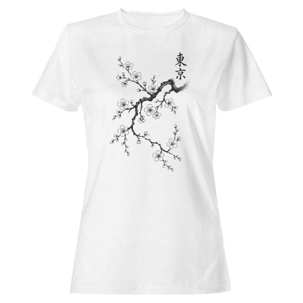 Tokyo Cherry Blossom Women's - Adult & Kids T-Shirts, Sweatshirts & Hoodies apparel design preview 1