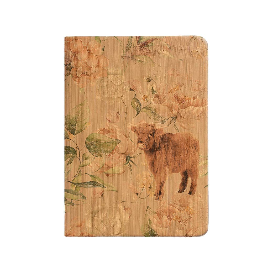 Cow Floral Journal - Adult & Kids T-Shirts, Sweatshirts & Hoodies apparel design preview 1