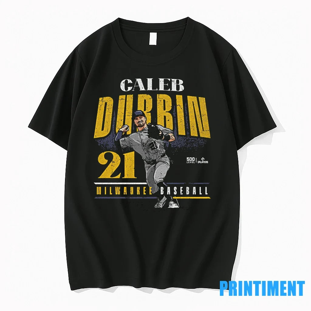 Caleb Durbin Milwaukee Baseball 01 Sweater - Adult & Kids T-Shirts, Sweatshirts & Hoodies apparel design preview 1